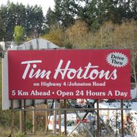 Tim Hortons' Billboard